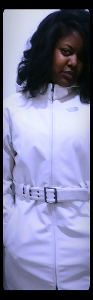 Women's North Face trench coat